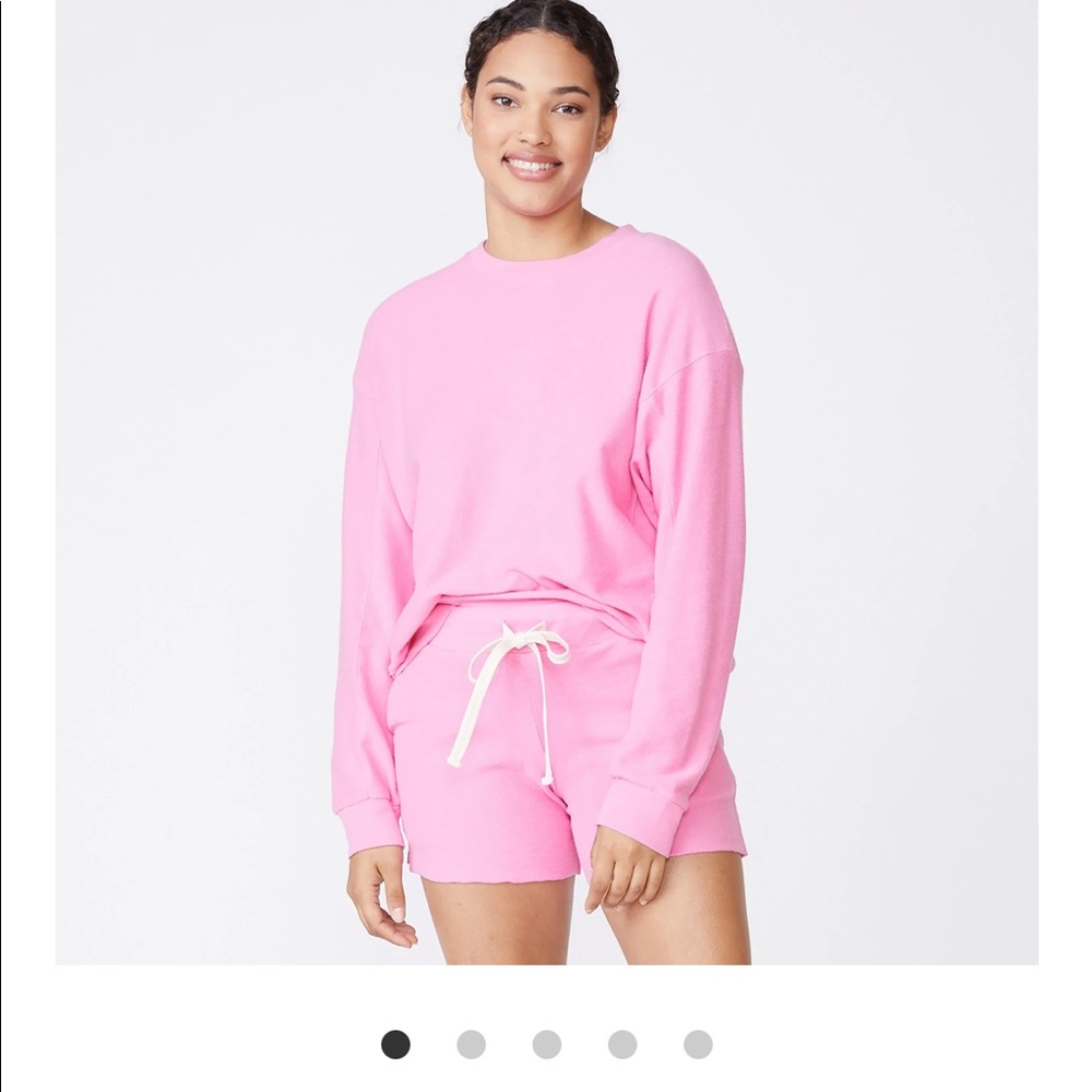 Splits59 fuzzy fleece sweatshirt
